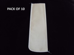 10 PACK OF 2LB CLOTH SAUSAGE CASINGS/BAGS – BOLOGNA – SUMMER SAUSAGE