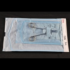 Aesculap BC263R DuroTip TC Metzenbaum Scissors Curved B/B 7 in