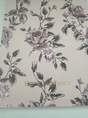 LoveShackFancy Notebook Pink White Roses Journal
