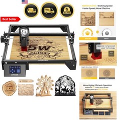 Laser Engraver DIY 5000MW Metal Wood Acrylic Engraving Machine with Touch Screen