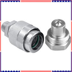 3/8″ Hydraulic Quick Coupler Set Replaces Enerpac C-604,Connect and Disconnect U
