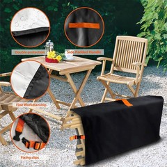 Aaaspark Folding Chair Cover Storage Bag Duty 420D Oxford Fabric Chair
