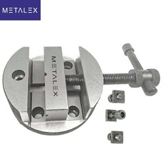 Round Vise 100mm Vice For 4″ Rotary Milling Table Supplied With M6 Tee Nuts USA