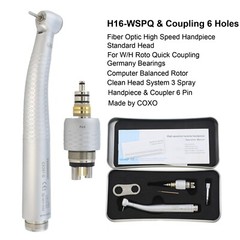 COXO Dental Fiber Optic High Speed Handpiece For KaVo MULTIflex NSK W/H Coupler