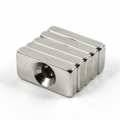 Wholesale Tiny Block Round Disc Ring Hole Rare Earth Neodymium Magnets N35 Grade