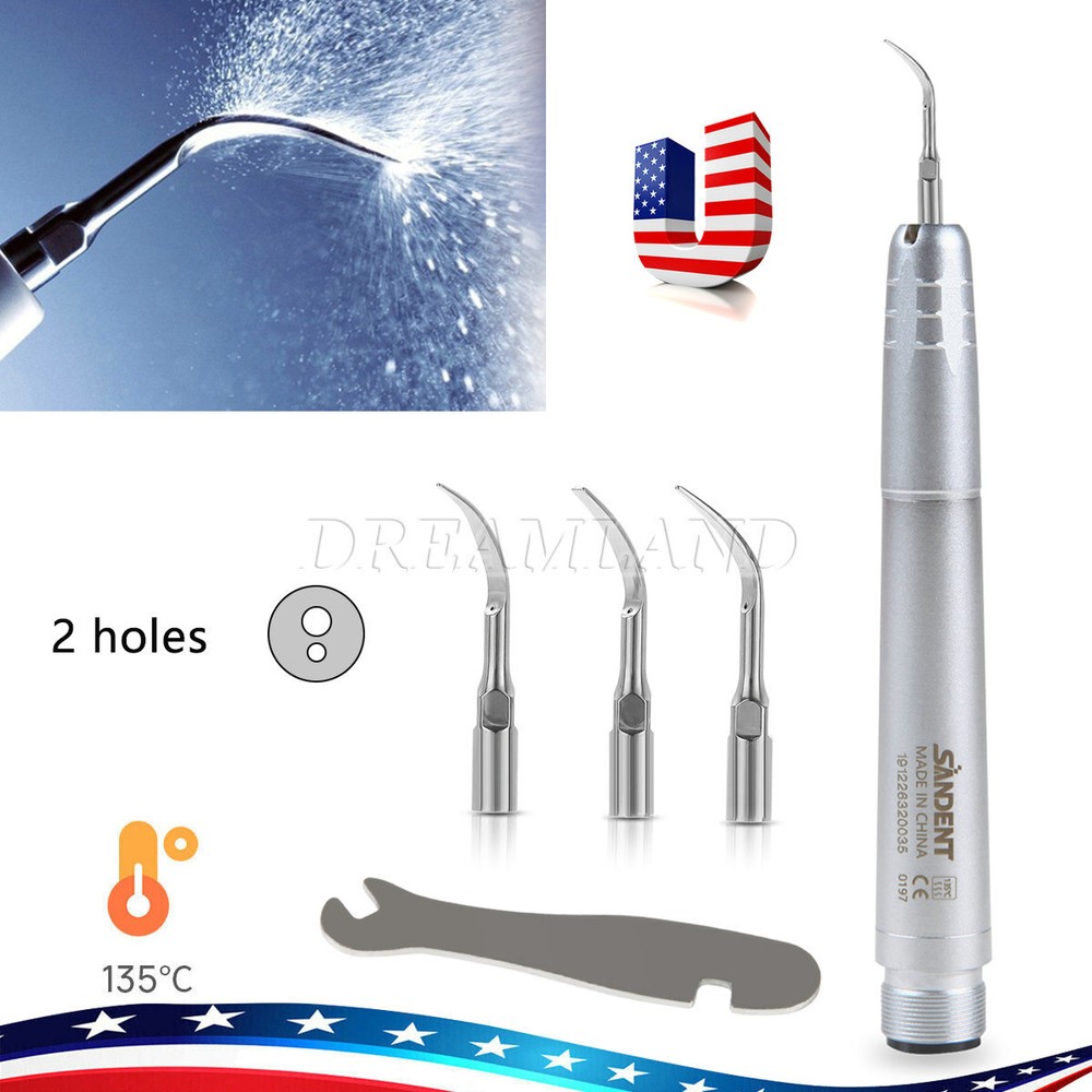 Dental Hygiene Super Sonic Air Scaler 2/4Holes /Scaling Handpiece/Torque Wrench