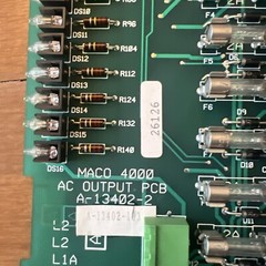 🔥BARBER-COLMAN A-13402-103 AC OUTPUT PCB, Used, Free Ship🇺🇸