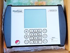 Detecto 6550 Digital Foldable Wheelchair Scale Portable Built in Ramp 1000 lbs