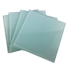 120pcs Sublimation Blank Glass Coasters 3.9 Inch Square Insulated Photo Coasters