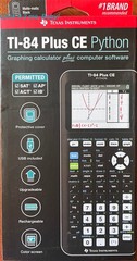 Python BLACK Texas Instruments TI-84 Plus CE Graphic Calculatr NEW Seal FREE S&H