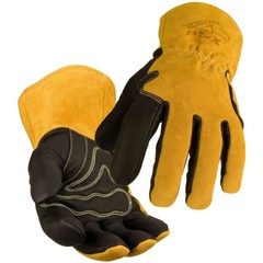 Revco Black Stallion Premium Grain Pigskin BM88 MIG Welding Gloves – Medium