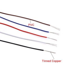 32AWG Flexible Stranded Cable Tinned Copper Wires PVC Insulation UL1571 For LED