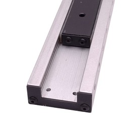 Del-Tron S1-4 Ball Bearing Slide, 4in Travel, 35lbs Load, 6in x 1.5in x 0.62in