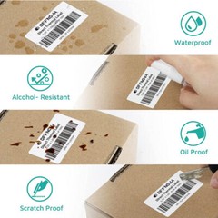 2.25″x1.25″ Direct Thermal Labels for UPC Barcodes Zebra Printer 1000 Per Roll