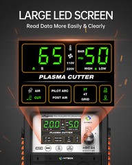 Hitbox 65A Digital Plasma Cutter Non-HF Non-Touch Pilot Arc IGBT Cutting Machine