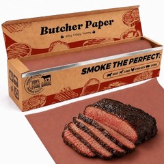 PerkHomy Pink Butcher Paper Roll 18 x 2400 (200 ) with Upgraded Packaging for
