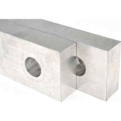 Gibraltar 8″ Wide x 2-1/2″ High x 1-1/4″ Thick, Flat/No Step Vise Jaw Soft, A…