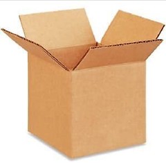50 6x6x6 Cardboard Paper Boxes Mailing Packing Shipping Box Corrugated