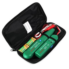 Network RJ11 Line Finder Cable Tracker Tester Toner Electric Wire Tracer Pouch