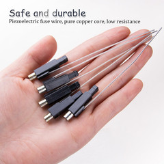 10Pcs Piezoelectric Fire Wire Copper Cap Electronic Igniter DIY Replacement Part