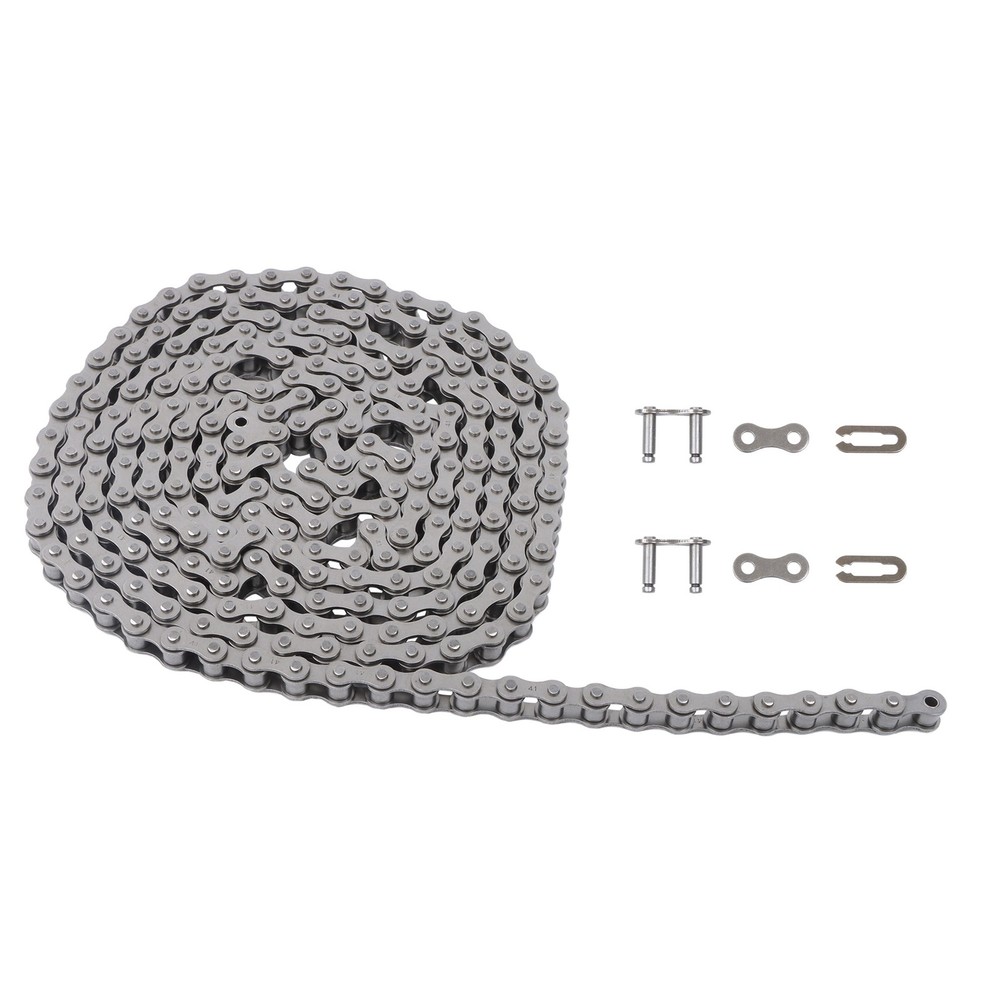 #41 Roller Chain 10 Feet Heavy Duty Industrial Drive with 2 Connecting Links