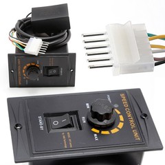 AC Gear Motor Electric Motor & Variable Speed Controller 250W 5K 110V 270RPM