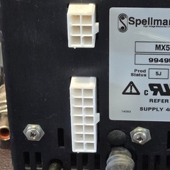 *Cut Capillary Cable* Spellman MX5PN48/525 High Voltage Power Supply MX5PN48525