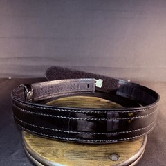 Dutyman Duty Belt Size 36″-38″ Black High Gloss Leather 5031 Width 2.25″