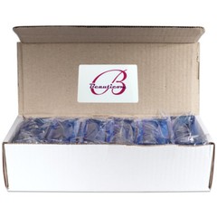 HQ Acrylic Plastic Business Name Card Holder Display Stand (CLEAR BLUE)