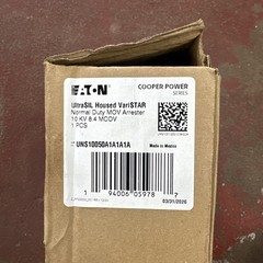 NEW COOPER POWER UltraSIL Housed VariSTAR Normal Duty MOV ARRESTER 10KV 8.4 MCOV
