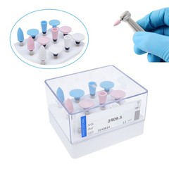 Dental Composite Polishing Burs Kit RA 2.35mm Silicone Polisher for Contra Angle