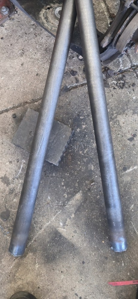 2″ Diameter 4340 Round Bar 37 ,43″SEMI AXEL for a DRAG BUILD SPLINES 40 AT END..