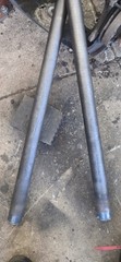 2″ Diameter 4340 Round Bar 37 ,43″SEMI AXEL for a DRAG BUILD SPLINES 40 AT END..