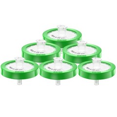 PES Membrane Wheel Syringe Filter Non-sterile 0.22μm 25mm Hydrophilic GC