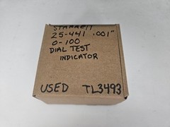 STARRETT #25-441 0-100 .001″ DIAL TEST INDICATOR USA (TL3493)