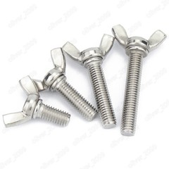 316 Stainless Steel Wing Thumb Screws Bolts M4 M5 M6 M8