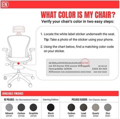 Headrest For Herman Miller Aeron Chair by Engineered Now – New in Damaged Box