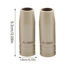 14pcs Mig Welding Nozzle Tips with Non-Stick Coating; Ceramic Welding Nozzle …
