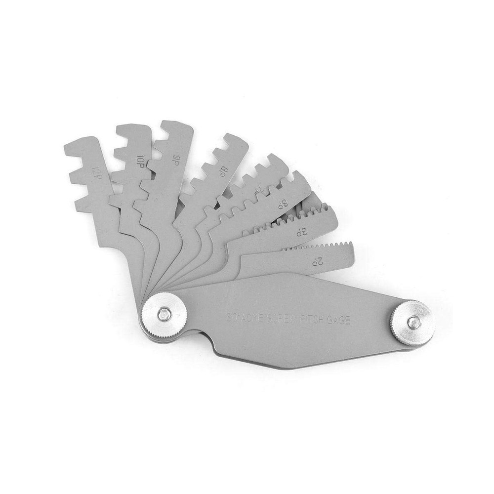T Thread Pitch Gauge, T Shaped Trapezoidal Thread Gauge Setting Template Thre…