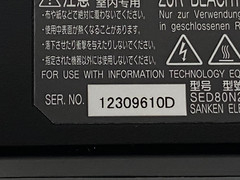 GG3: Genuine SANKEN Fujitsu SED80N2-24.0 AC Adapter Power Supply