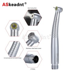 Dental LED E-generator Shadowless Ring Ceramic Handpiece 5 Water Spary 2 Holes