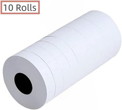 10 Rolls Labels Paper Suitable for MX-6600, MX-6602, YH-689 Price Tag 2-Line …