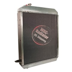 Polished Aluminum Radiator For John Deere 300D 310C 310D 315D Backhoe AT167021