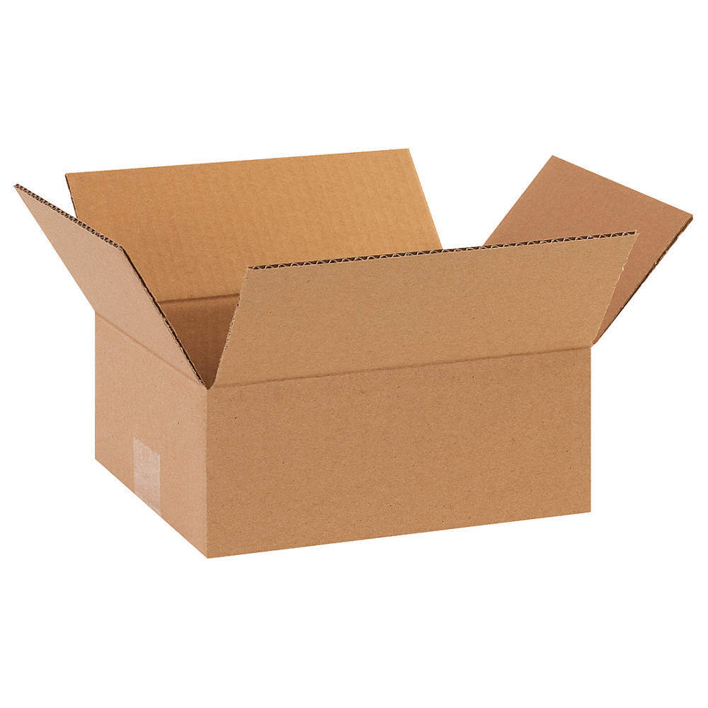 GRAINGER APPROVED 55VG27 Shipping Box,Single Wall,32 ECT,Kraft PK 25