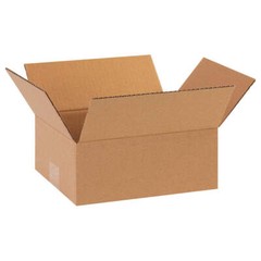 GRAINGER APPROVED 55VG27 Shipping Box,Single Wall,32 ECT,Kraft PK 25