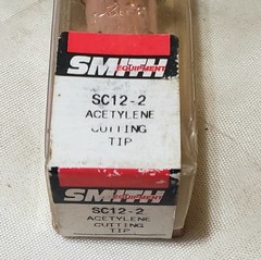 Smith Miller SC12-2 Acetylene Cutting Torch Tip Fit SC & DG Series Torches