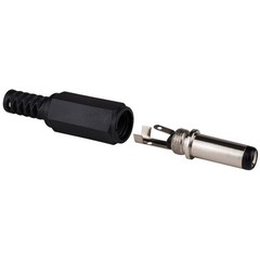 4-Pack 2.5mm x 5.5mm x 14mm DC Barrel Power Plug Connector