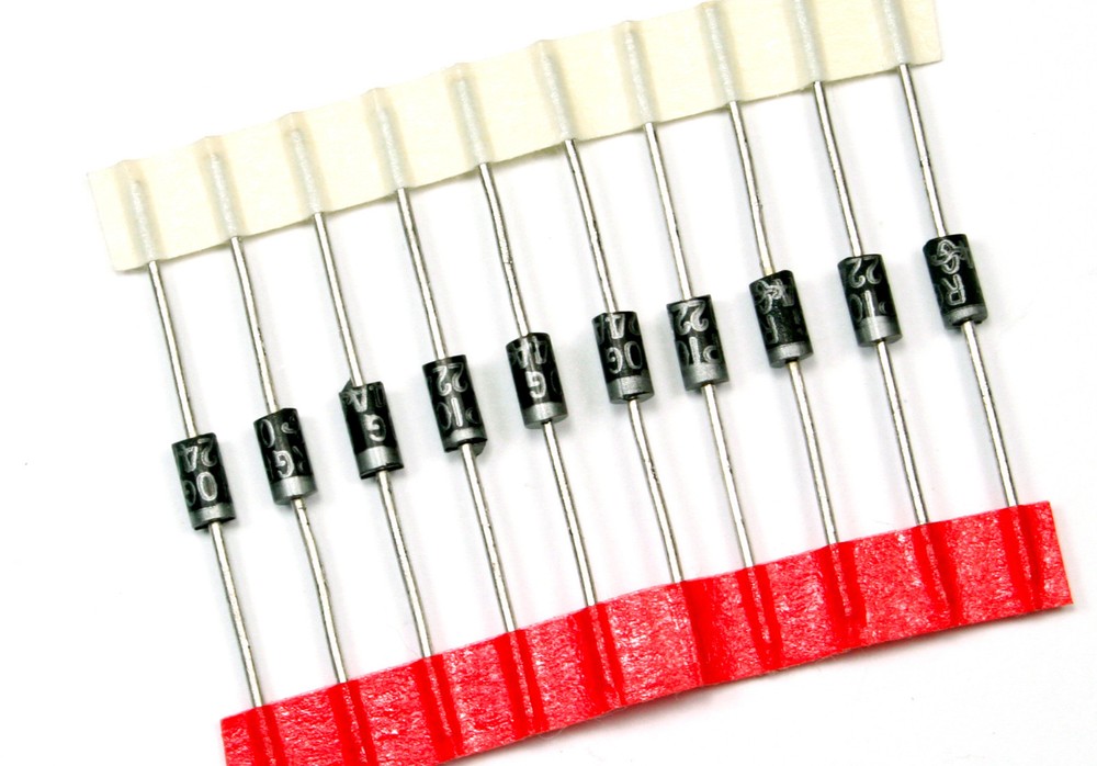 100pcs Vishay RGP10G-067 1A 400v General Purpose Diode Rectifier, DO204AL