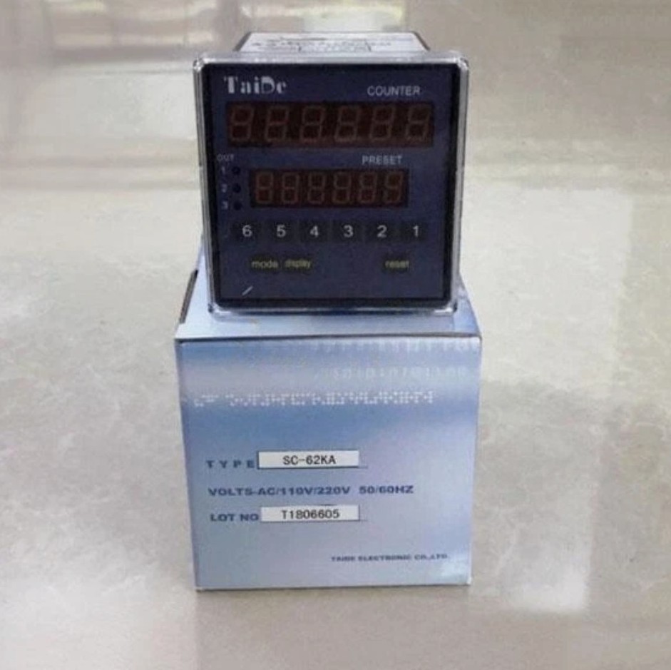1Pcs new for SC-62KA Counter AC/110V/220V 50/60Hz