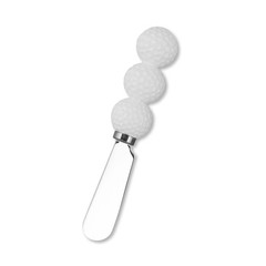 UPware Golf Ball Cheese Spreaders, Hand-Painted Resin Handles with